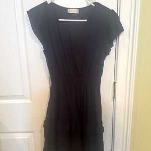 Alterd state Navy v neck short sleeve dress